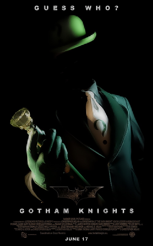  playing the Penguin and that Johnny Depp will be the Riddler.