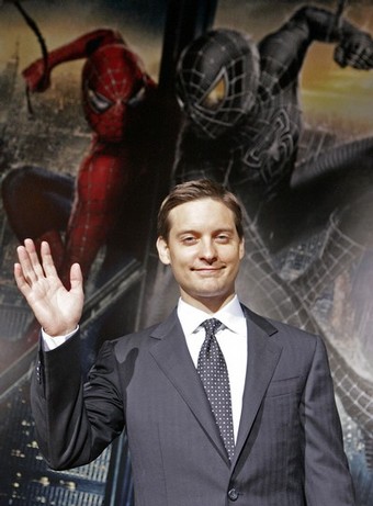 The closest most of us will get to saying hi to Tobey Maguire
